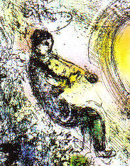 Marc Chagall - The Clarinet